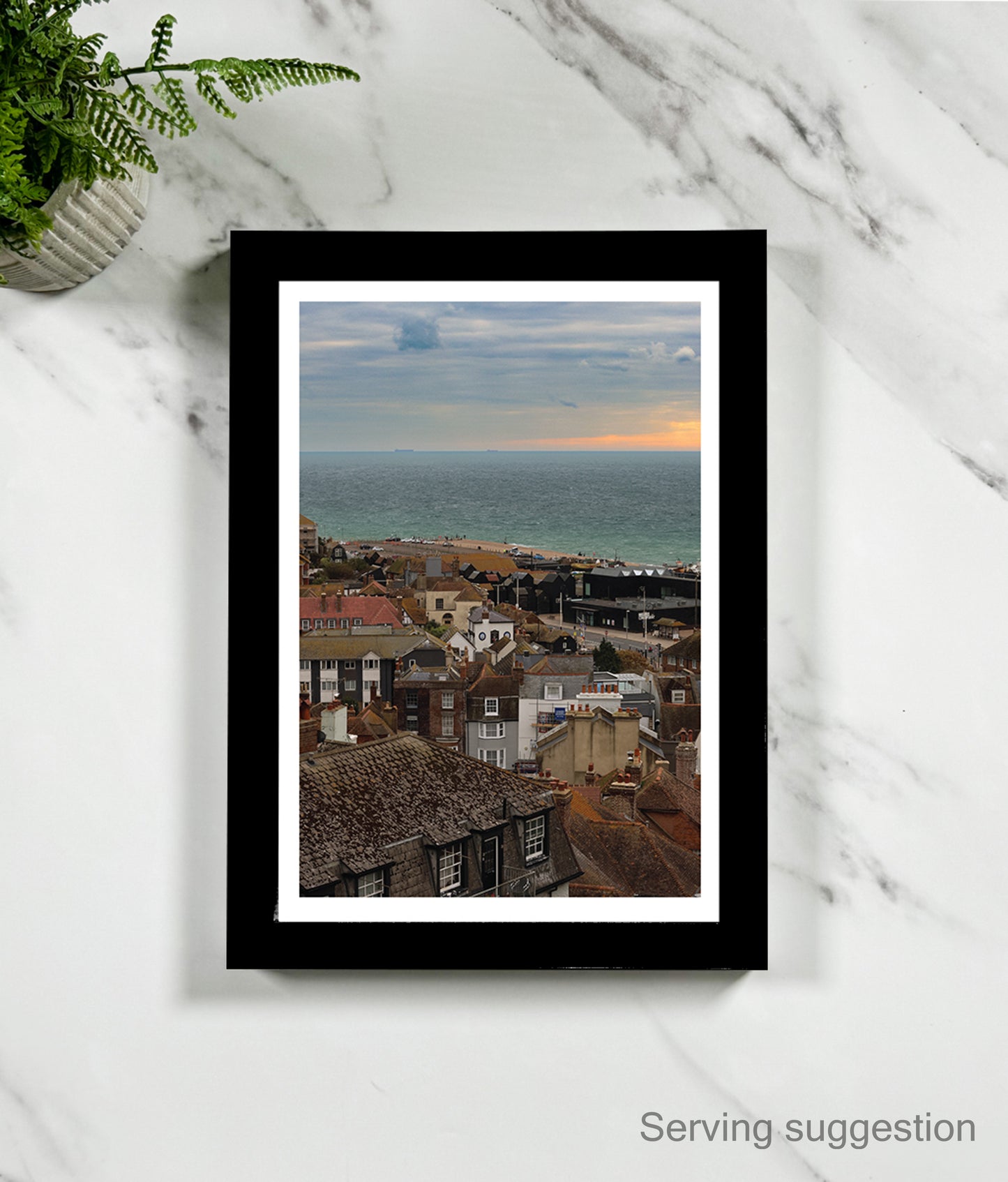 Hastings Old Town Overlook (portrait)