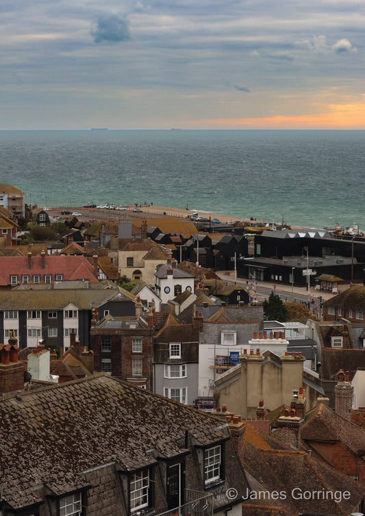 Hastings Old Town Overlook (portrait)