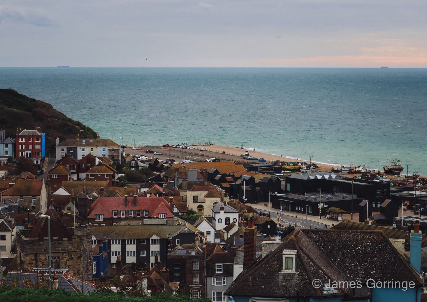 Hastings Rock-a-Nore Overview (landscape)