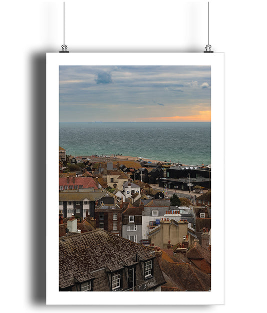 Hastings Old Town Overlook (portrait)